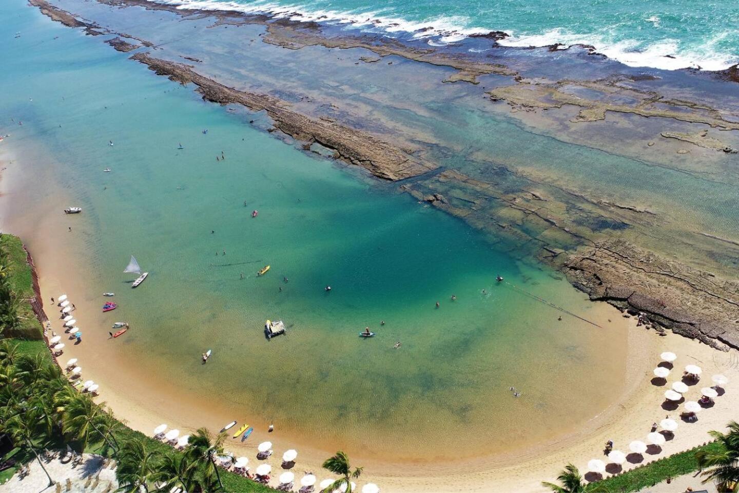 Studio Em Porto De Galinhas - Vista P Piscina 外观 照片